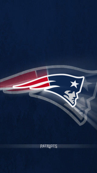 New england football logo dark - a red stripe free wallpaper for mobile