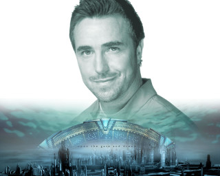 Bearded man cityscape background portrait - a picture of him free wallpaper