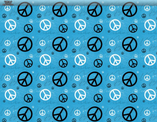 Blue background peace signs sky - peace free wallpaper