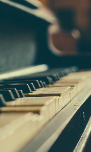Close up piano wooden case - bryan organ free wallpaper for mobile