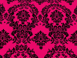 Pink black wallpaper large pattern - the back free wallpaper