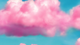 Pink cloud blue sky pink 2 - colorful cloud free wallpaper
