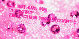 Pink background quote shine cherry - shiny free wallpaper