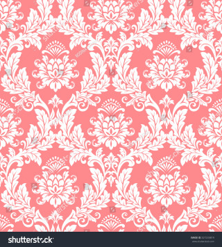 Pink white floral wallpaper pattern 2 - aestheticism free wallpaper for tablet