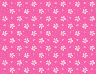 Pink background white flowers stars 2 - a screenprint free wallpaper for desktop