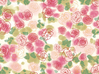 Pink roses white background green - a screenprint free wallpaper for desktop