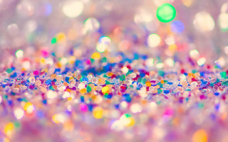 Colorful glitter background blurry circles - small dot free wallpaper for desktop