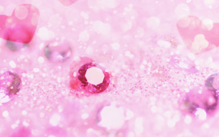 Pink diamond glitters background white - smaller free wallpaper