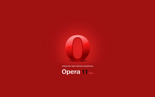 Red logo letter o side - a red logo free wallpaper