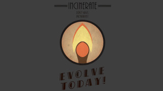 Candle poster with the words - altermodern free wallpaper for desktop