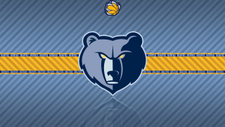 Blue yellow striped bear head - a yellow stripe free wallpaper