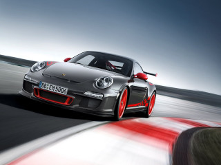 Grey car race track red - red stripe free wallpaper