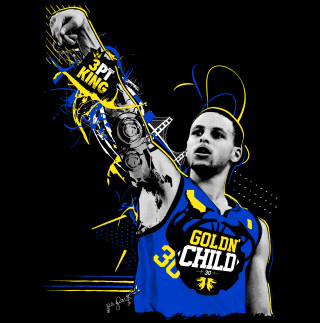 Man holding basketball yellow blue - punk free wallpaper