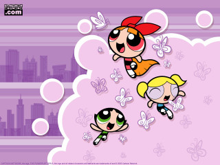 Cartoon character three faces bubbles - caroline lucy scott free wallpaper for desktop