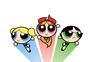 Powerpuff girls rainbow background character - the same character free wallpaper for desktop