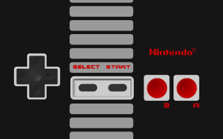 Nintendo controller red black white - a white button free wallpaper
