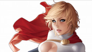 Woman white outfit red cape - a white outfit free wallpaper
