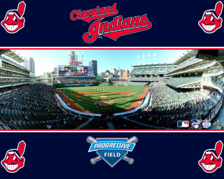 Baseball stadium cleveland indians field - a baseball stadium free wallpaper