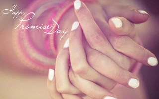 Woman hands happy promise pink - processed free wallpaper for desktop