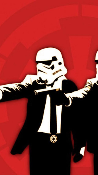 Men suits helmets pointing guns - two man free wallpaper for mobile