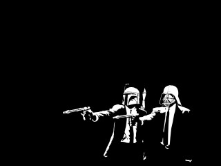 Couple people guns dark background - war free wallpaper for desktop