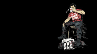 Man stool beer skull sitting - a beer free wallpaper