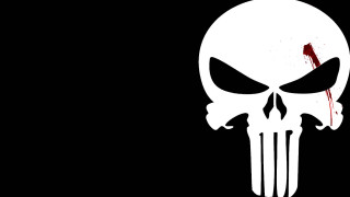 White skull red eye black 2 - christopher perkins free wallpaper