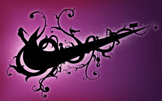 Black purple background decorative design - the top of the image free wallpaper