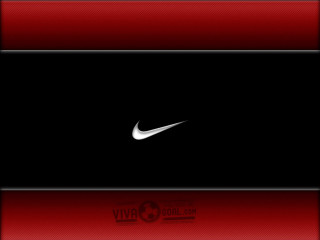 Black red wall nike logo - a red stripe free wallpaper