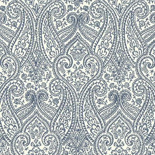 Blue white paisley pattern border - paisley pattern free wallpaper