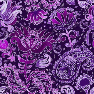 Purple paisley pattern background stock - generative free wallpaper for tablet