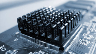 Keyboard closeup blurry blue background - ray free wallpaper