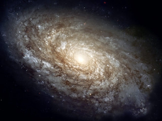 Spiral galaxy bright light stars 2 - a spiral galaxy free wallpaper