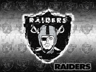 Oakland football team logo oakland - mosaic free wallpaper for desktop