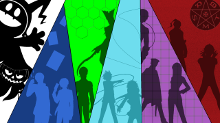 Colored people shadows demon series - shadow free wallpaper