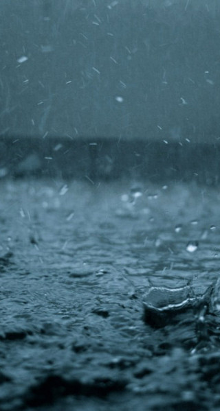 Close up umbrella rain water - a photo free wallpaper for mobile