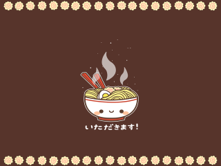 Bowl of noodles with chopsticks - chopstick free wallpaper