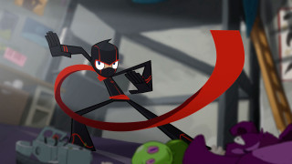 Cartoon character red object room - panfuturism free wallpaper