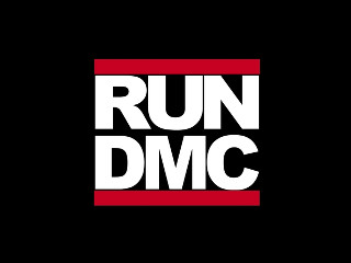 Run dmc logo black background - letter free wallpaper for desktop