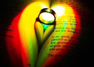 Shining ring book light shadow - andrew boog faithfull free wallpaper
