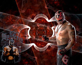 Wrestling mask tattoo ring man - a ring free wallpaper