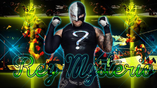 Wrestler questionmark neon background neon - a neon light free wallpaper