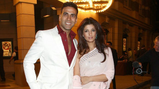 Man woman night building photo - an oil free wallpaper