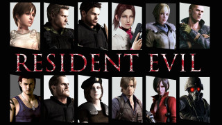 Resident evil collage characters image - the middle of the picture free wallpaper