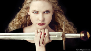 Woman sword blood hands knife - blood free wallpaper for desktop