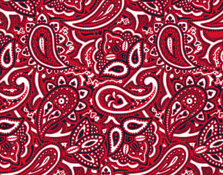 Red white paisley pattern background - paisley pattern free wallpaper