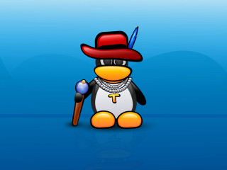 Penguin hat stick feather headwear - jewelry free wallpaper