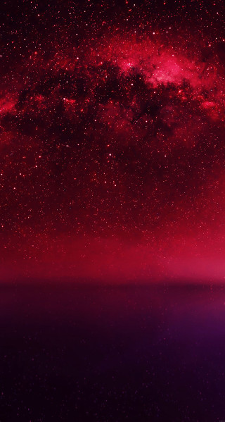 Red purple sky stars purple - redshift free wallpaper for mobile