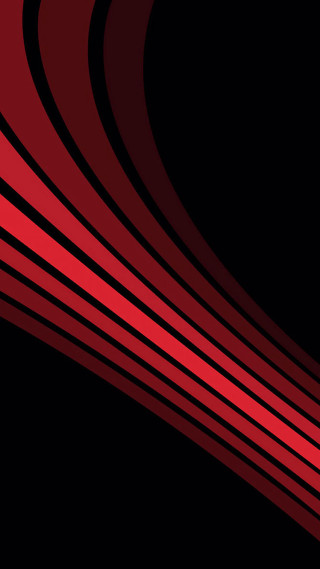 Red black background curved design - a computer rendering free wallpaper for mobile