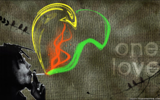 Man smoking cigarette one love - a man smoking free wallpaper